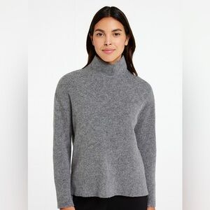 CALVIN KLEIN Gray Turtleneck Sweater
